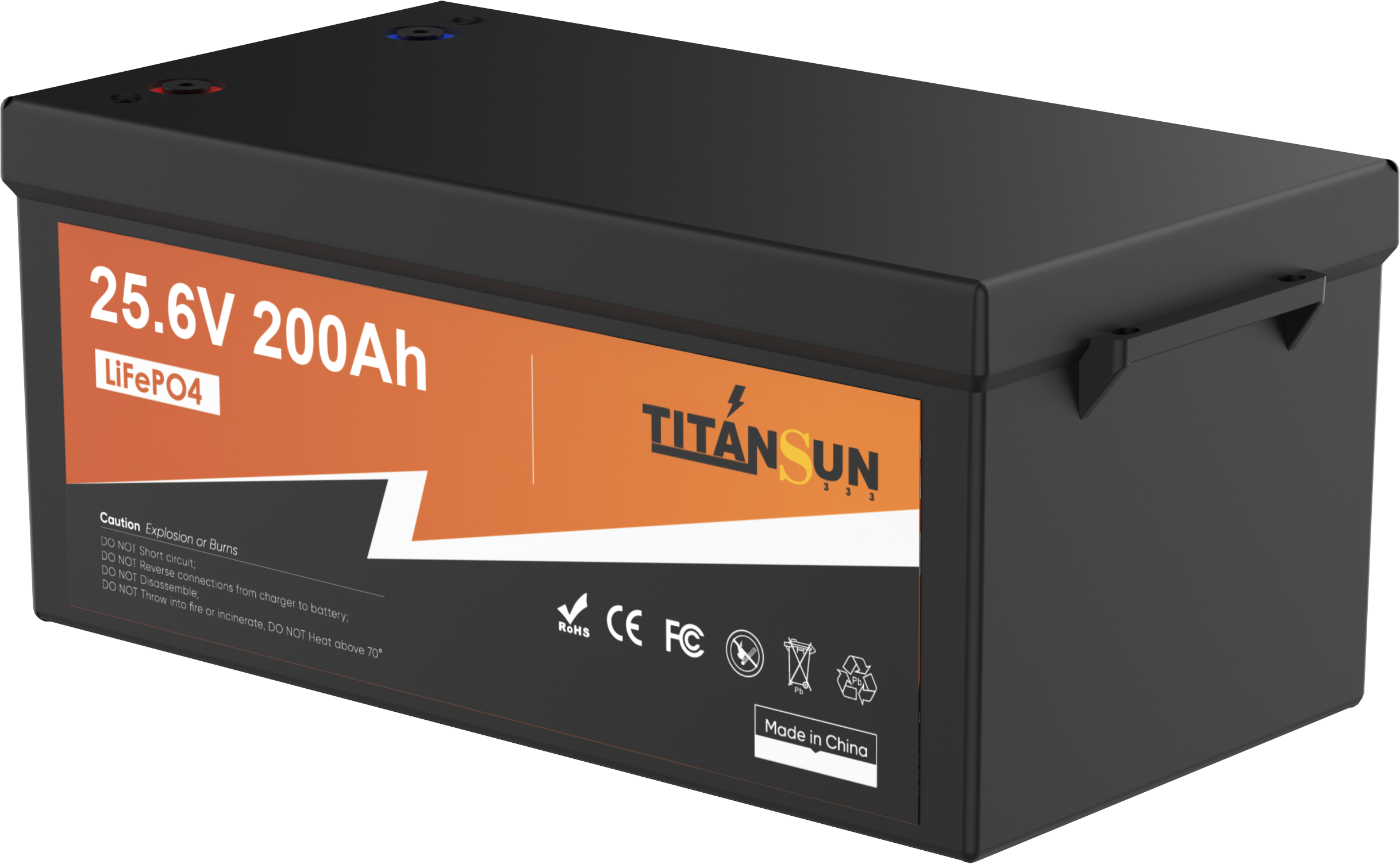 Bateria Litio mono bloque 25.6v 200ah 6000 ciclos, Titansun